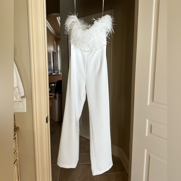 Bronx & Banko White Jumpsuit - Picture 7 of 12